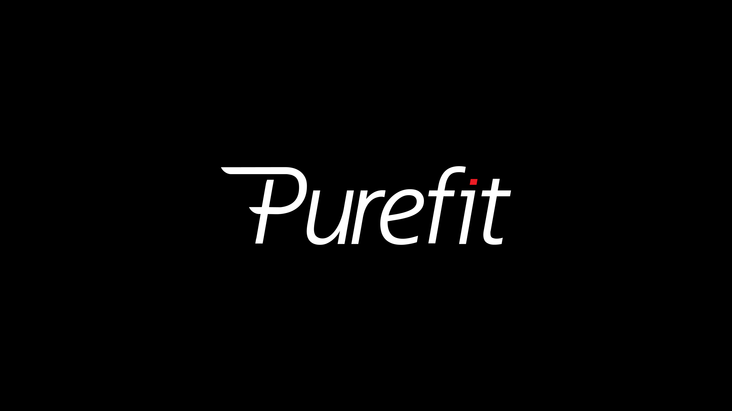 The wordmark and the monogram reversed out of black, red, slate and a red-toned photograph of a man training.